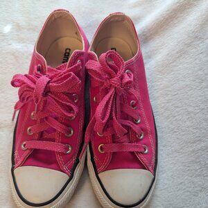 All Star Converse Hot Pink Size 8